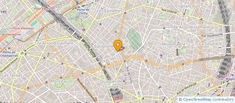 localisation de l'entreprise LES CLES  PARIS