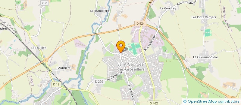 localisation de l'entreprise LES CLES à SAINT-GEORGES-DES-GROSEILLERS