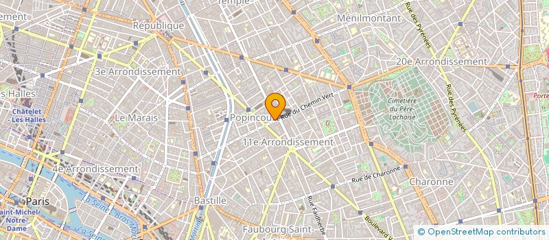 localisation de l'entreprise LES CLES D'AUGUSTIN  PARIS
