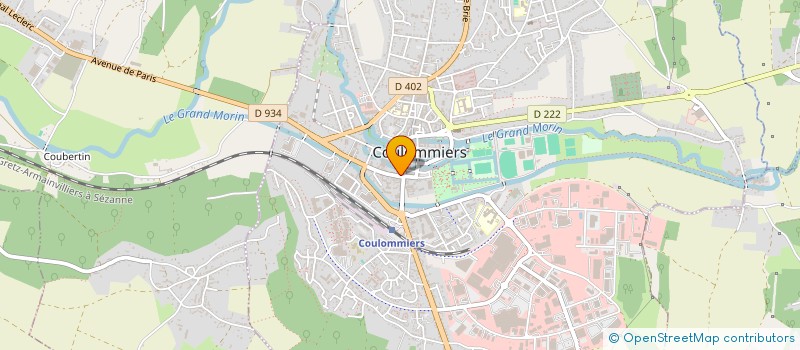 localisation de l'entreprise LES CLES D'OR à COULOMMIERS
