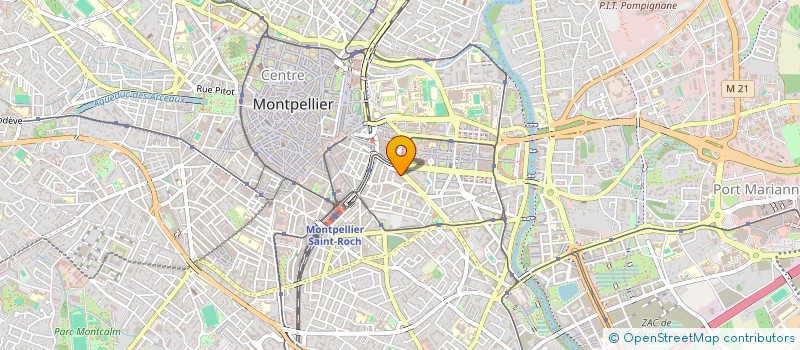 localisation de l'entreprise LES CLES DE CHARLOTTE  MONTPELLIER