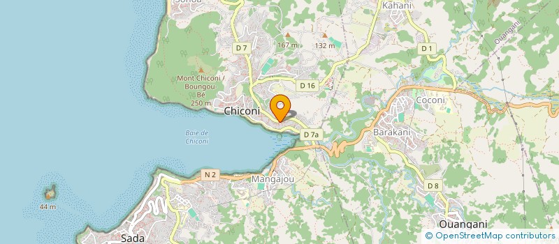 localisation de l'entreprise LES CLES DE L'INSERTION à CHICONI
