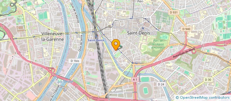 localisation de l'entreprise LES CLES DE LA LIBERTE  SAINT-DENIS