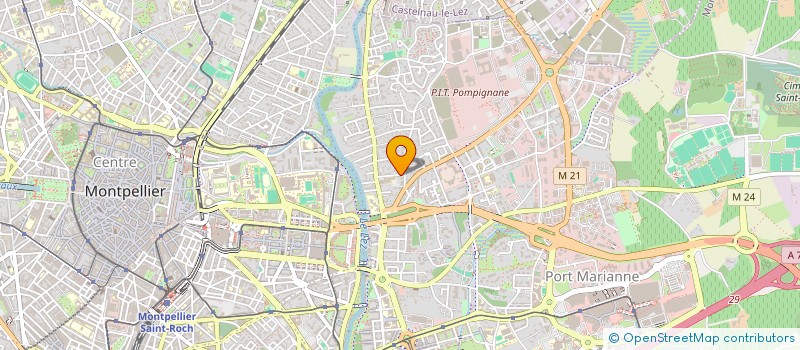 localisation de l'entreprise LES CLES DE MONTPELLIER à MONTPELLIER