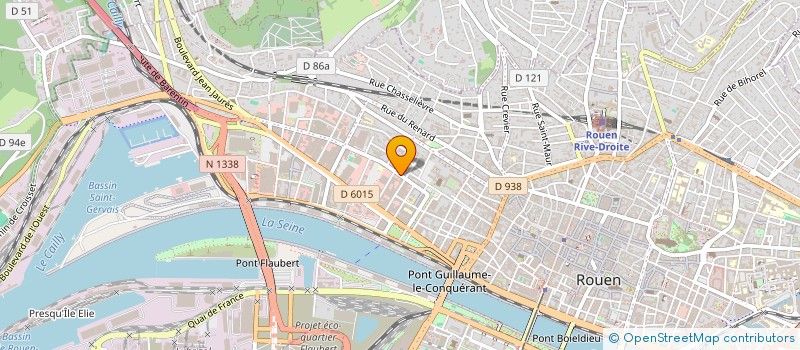 localisation de l'entreprise LES CLES DE ROUEN à ROUEN