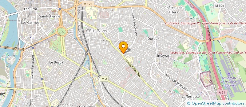 localisation de l'entreprise LES CLES DU CAMION  TOULOUSE