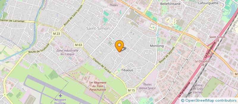 localisation de l'entreprise LES CLES DU STUDIO à TOULOUSE