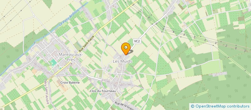 localisation de l'entreprise LES CLES EN MAIN à SAINT-HILAIRE-SAINT-MESMIN