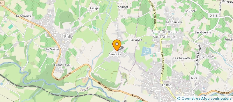 localisation de l'entreprise LES CLES EN NORD  BULLY