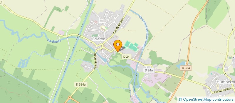 localisation de l'entreprise LES CLES MOLIERE à ECLARON-BRAUCOURT-SAINTE-LIVIERE