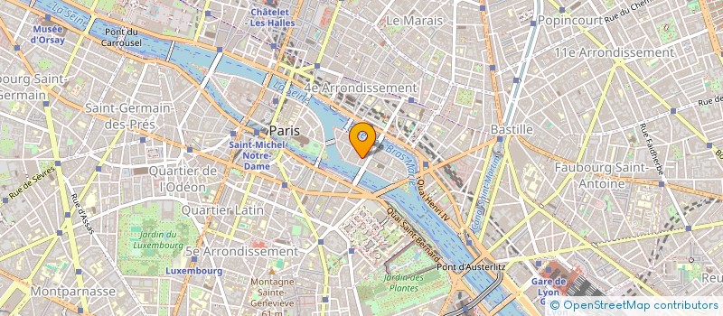 localisation de l'entreprise LES CLES SEINE  PARIS