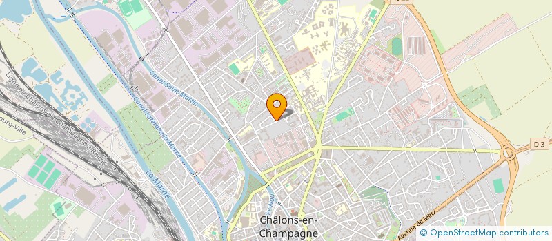 localisation de l'entreprise LES CLICHER DE CLEMENT  CHALONS-EN-CHAMPAGNE