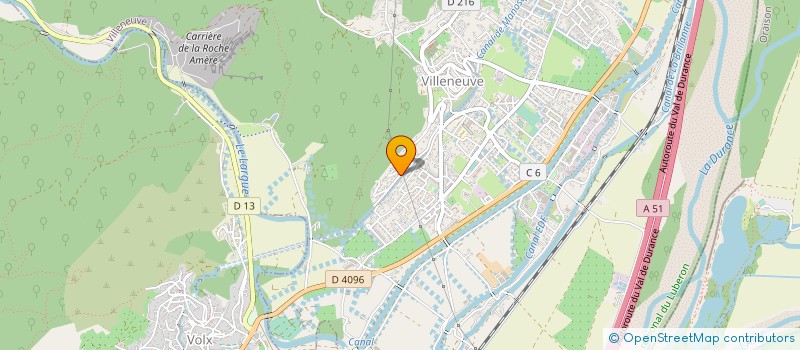 localisation de l'entreprise LES CLICHES DE L'AVENTURE  VILLENEUVE