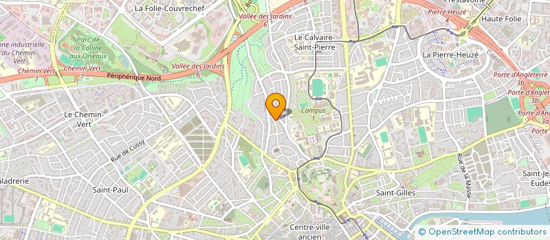 localisation de l'entreprise LES CLIENTS D'ABORD à CAEN