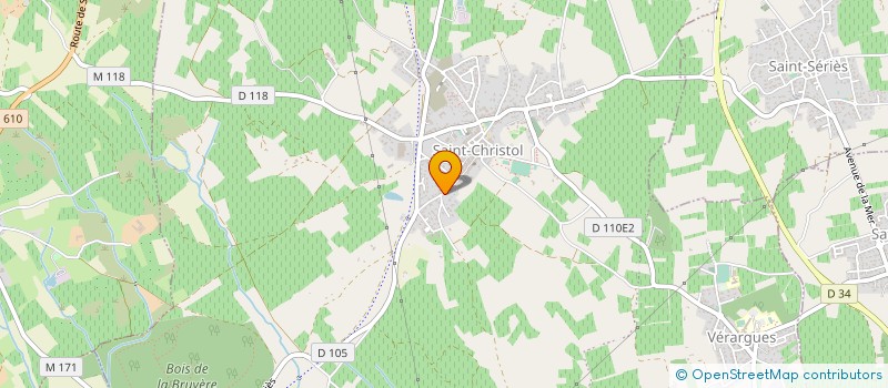 localisation de l'entreprise LES CLOCHETTES  ENTRE-VIGNES