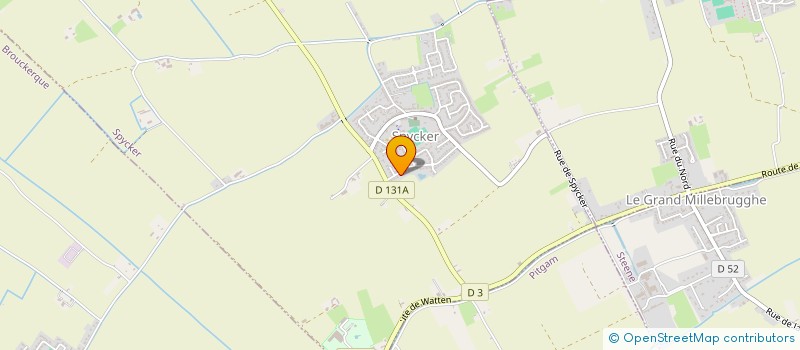 localisation de l'entreprise LES CLODELLES  SPYCKER