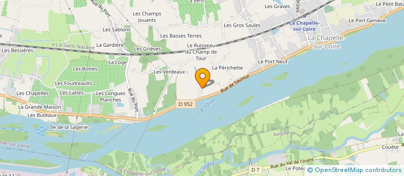 localisation de l'entreprise LES CLOITRES  BENAIS