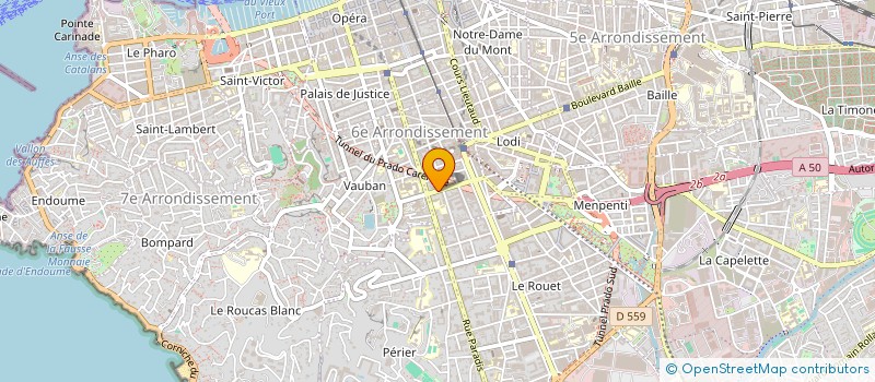 localisation de l'entreprise LES CLOPIN CLOPANTS à MARSEILLE