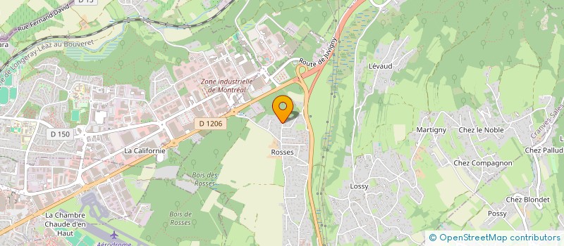 localisation de l'entreprise LES CLOS  CRANVES-SALES