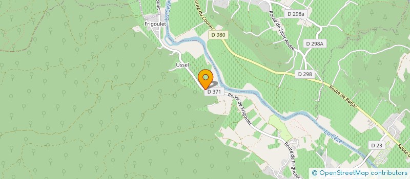 localisation de l'entreprise LES CLOS LANGUEDOCIENS  GOUDARGUES