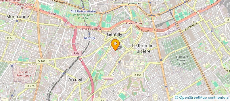 localisation de l'entreprise LES CLOWNS DE GENTILLY EN FOLIZ à GENTILLY