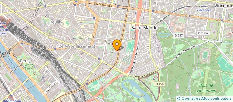 localisation de l'entreprise LES CLUBS DES TOUT PETITS à PARIS