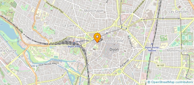 localisation de l'entreprise LES CO'PAINS D'ABORD à DIJON