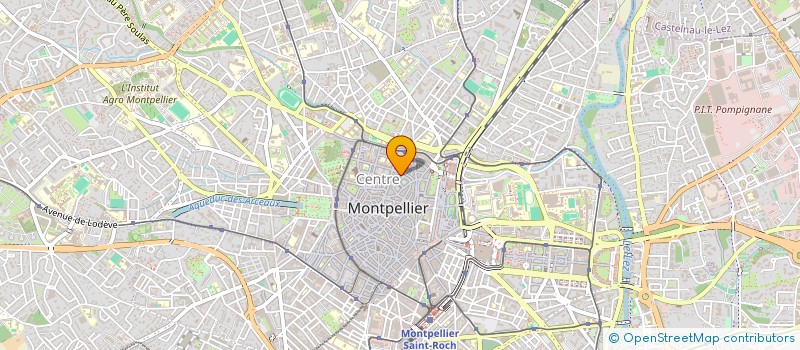 localisation de l'entreprise LES COACHS SOLIDAIRES à MONTPELLIER