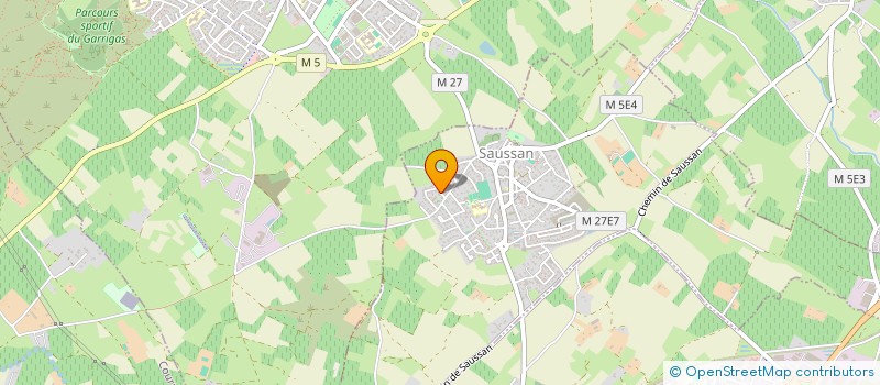 localisation de l'entreprise LES COCCINELLES à SAUSSAN
