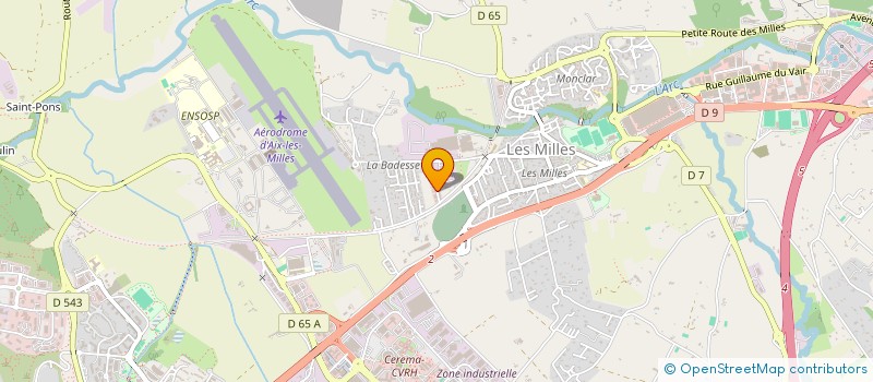 localisation de l'entreprise LES COCCINELLES à AIX-EN-PROVENCE