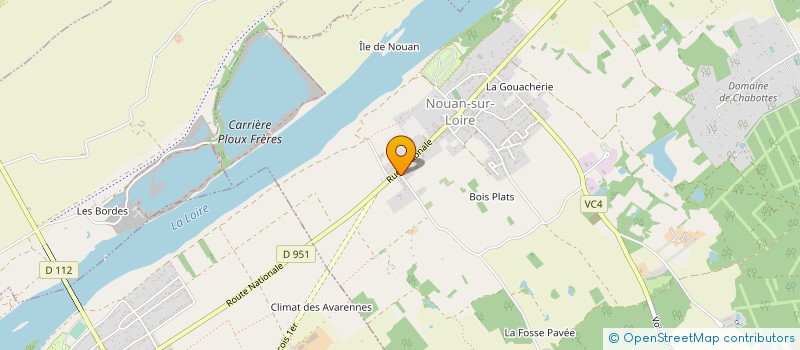 localisation de l'entreprise LES COCCINELLES DE SOLOGNE à DHUIZON