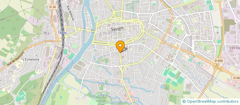 localisation de l'entreprise LES COCCINELLES DES JARDINS DE ST PREGTS à SENS