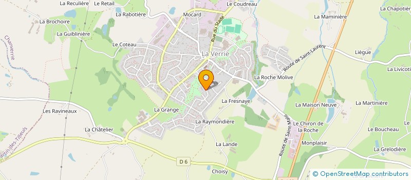 localisation de l'entreprise LES COCCINELLES MAISON D'ASSISTANTES MATERNELLES à CHANVERRIE