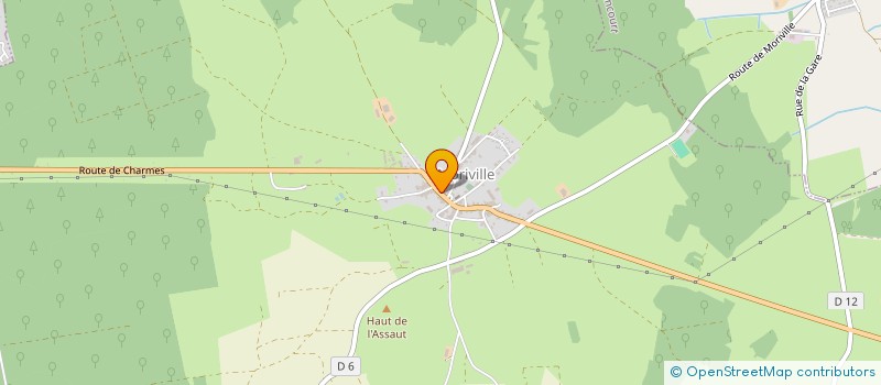 localisation de l'entreprise LES COCHONS DU DURBION  DOMEVRE-SUR-DURBION