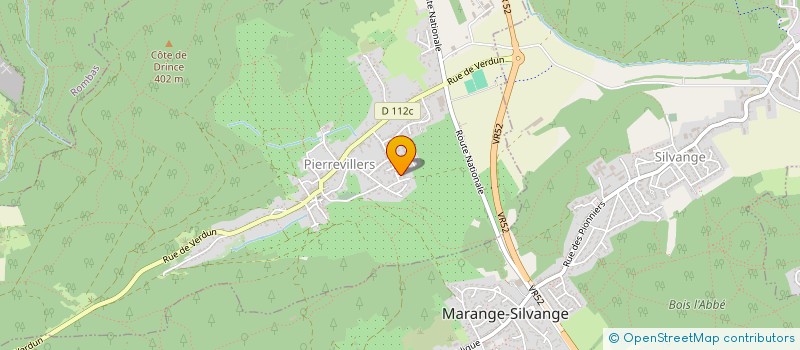 localisation de l'entreprise LES COCO'CINELLES  PIERREVILLERS