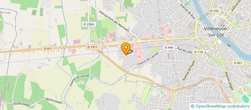 localisation de l'entreprise LES COCONS DES PYRENEES  BIAS