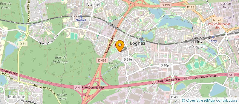 localisation de l'entreprise LES COCOTTES à LOGNES