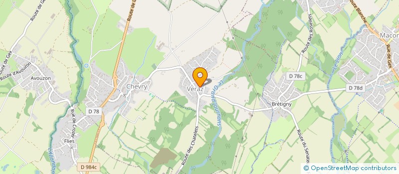 localisation de l'entreprise LES COCOTTES  CHEVRY