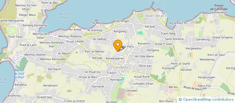 localisation de l'entreprise LES COCOTTES à BREST