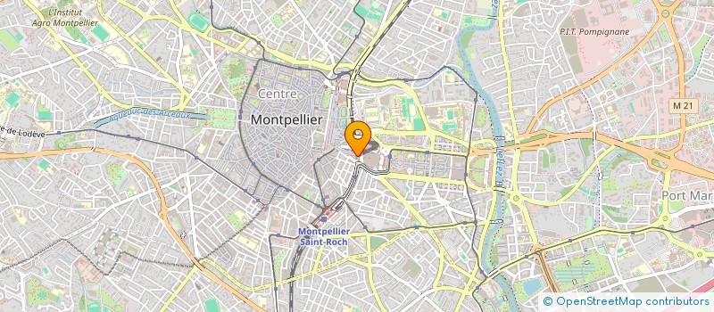 localisation de l'entreprise LES COCOTTES CHAMPETRES à MONTPELLIER