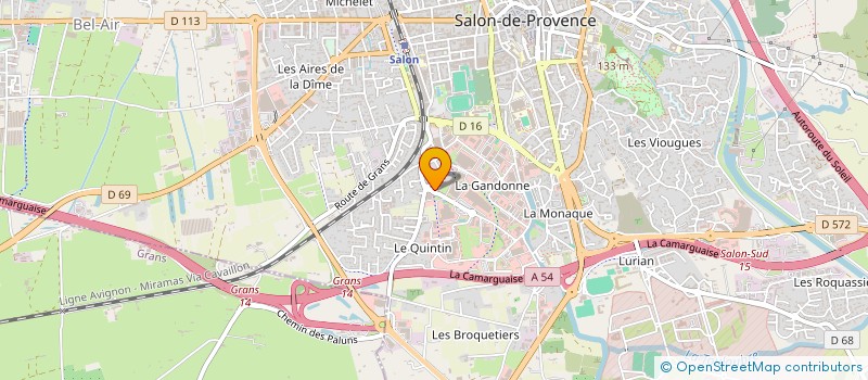 localisation de l'entreprise LES COCOTTES DE MARIUS  SALON-DE-PROVENCE