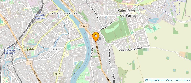 localisation de l'entreprise LES COCOTTES DE YASMINE à SAINTRY-SUR-SEINE