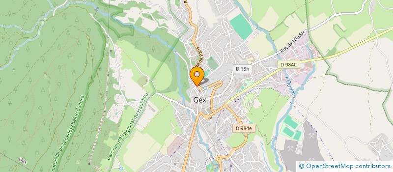 localisation de l'entreprise LES COCOTTES GESSIENNES  GEX