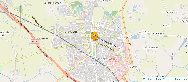 localisation de l'entreprise LES COCOTTES NOIRES  JANZE