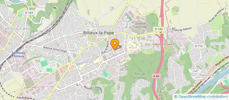 localisation de l'entreprise LES COEURS DE L'ANGE (LCDA) à RILLIEUX-LA-PAPE