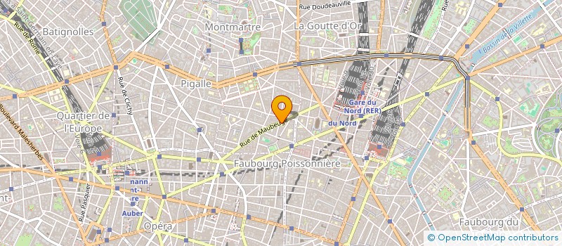 localisation de l'entreprise LES COEURS EN CARTON  PARIS