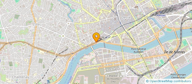 localisation de l'entreprise LES COEURS FIDELES  NANTES