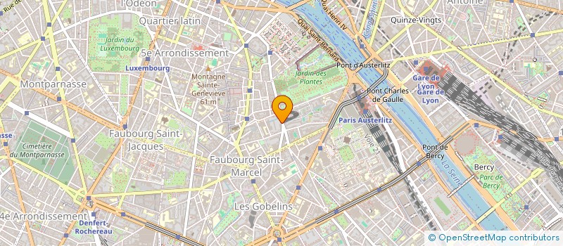 localisation de l'entreprise LES COIFFEURS GAETAN ET DENIS  PARIS