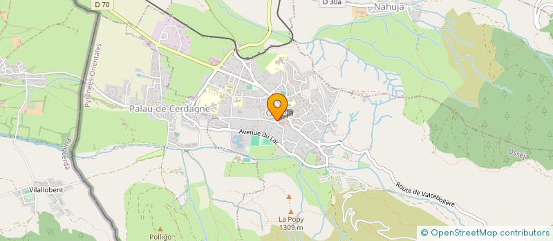 localisation de l'entreprise LES COLCHIQUES  OSSEJA