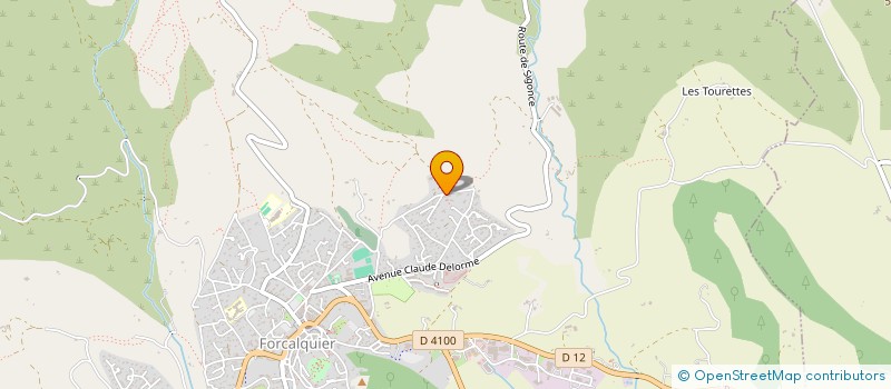 localisation de l'entreprise LES COLIBRES à FORCALQUIER